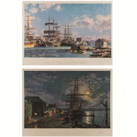 Sold Price John Stobart B 1929 Sydney And Victoria Two Colored
