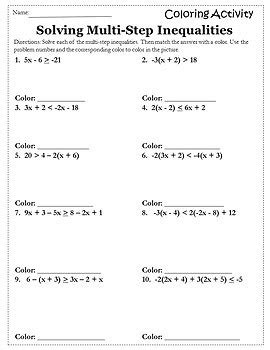 The logiclike team collected simple and exciting riddles for your kids, math questions, and funny riddles. Solving And Graphing Inequalities Worksheet Answer Key Pdf ...