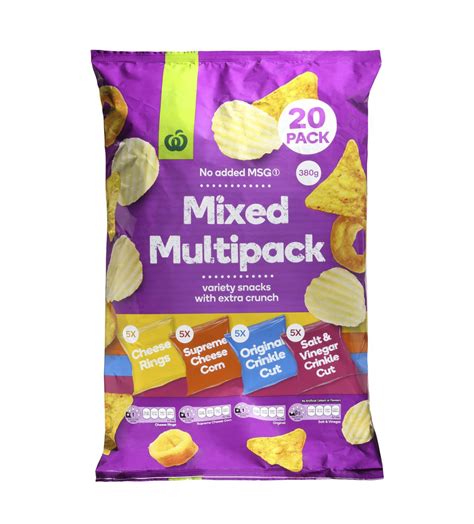 Woolworths Mixed Multi Brand Chips 20pk Ratings Mouths Of Mums