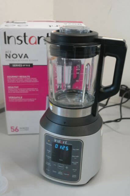 Instant Ace Nova Cooking And Beverage Blender Silver For Sale Online Ebay