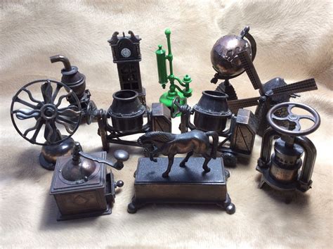 Vintage Lot Of 11 Cast Iron Miniature Pencil Sharpeners Etsy Canada