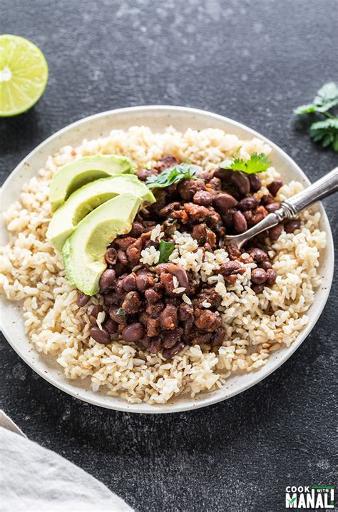 Main pot & pot in pot (pip) method with my tips & tricks for you to make perfect rice every time! Instant Pot Beans & Brown Rice - Cook With Manali