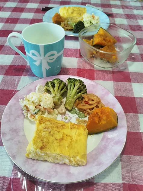 夫の料理 今日の朝食🍀 病気と生きる 楽天ブログ