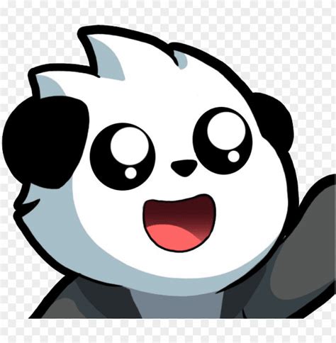 Andapoint Discord Emoji Panda Emote Discord  Png Image With