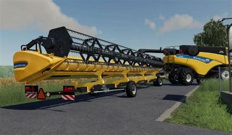 Fs19 Zdt Low Loader On The Rail Fs 19 Trailers Mod Download
