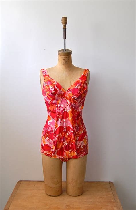 Vintage 1950s Swimsuit 50s Bathing Suit The By Bohemianbisoux