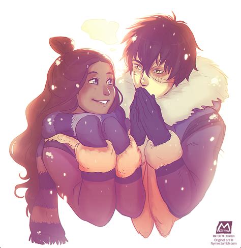Two People Are Hugging In The Snow With Their Hands On Each Others