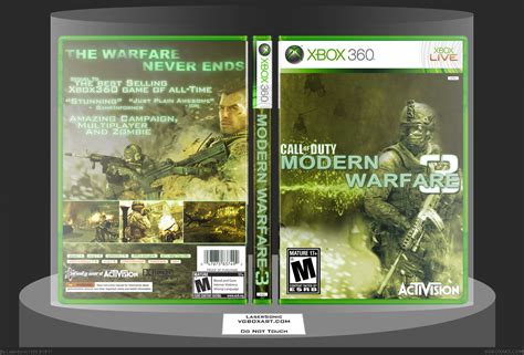 Call Of Duty Modern Warfare 3 Xbox 360 Box Art Cover By Lasersonic1029