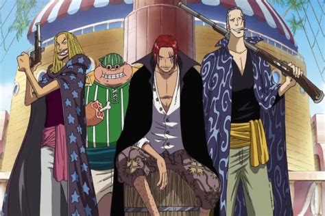 One Piece Every Crew Member Of The Red Hair Pirates Beebom