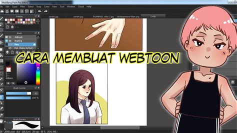 Medibang Paint Pro Cara Membuat Komik Webtoon Youtube