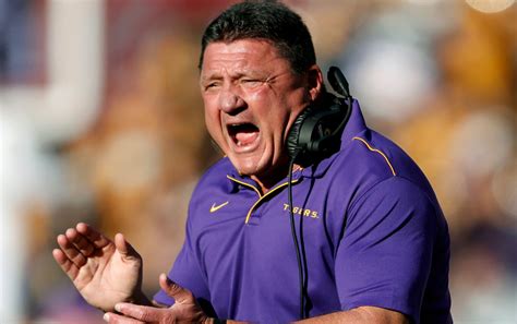 Ed Orgeron Bio Net Worth Football Coach Of LSU Stats Contract Salary Married Wife