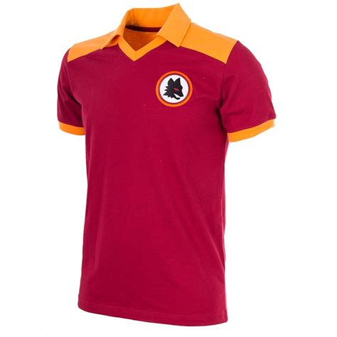 Sie sitzen auf dem barhocker und gucken ihrem lieblings team gespannt zu, wie sie auf die spitze des italienischen. COPA Football - AS Roma Retro Fussball Trikot 1980 ...