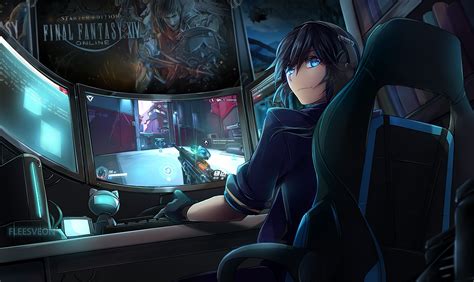 Anime Gaming Wallpapers 4k Hd Anime Gaming Backgrounds On Wallpaperbat