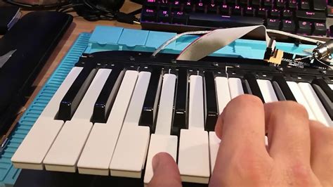 Arduino Midi Keyboard First Playing Demo Youtube