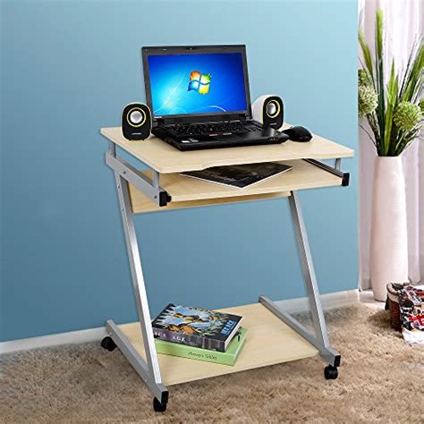 The cheapest offer starts at £12. SONGMICS Computer Desk Z-Shaped PC Table Movable Portable ...
