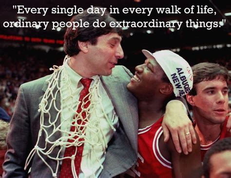 Previously, he was best known as the fiesty nc state men's people also remember jimmy valvano for a memorable speech he gave while accepting the inaugural arthur ashe courage and humanitarian. love, raleigh: hump day inspiration