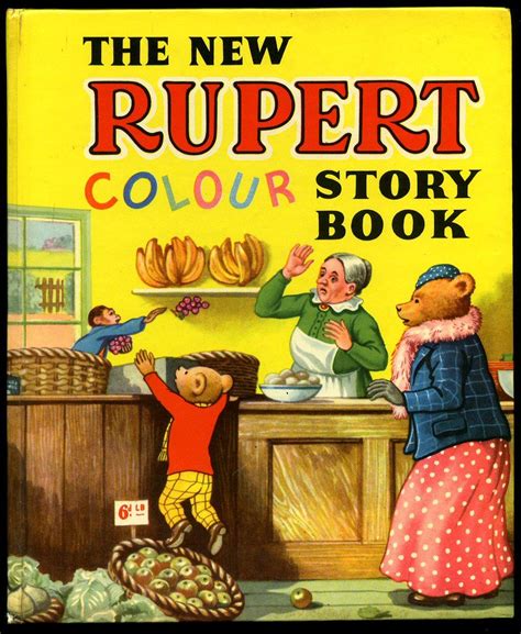 The New Rupert Colour Story Book 1954 Little Stour