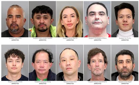 Arrested In San Jose Sex Crimes Sweep Operation KRON