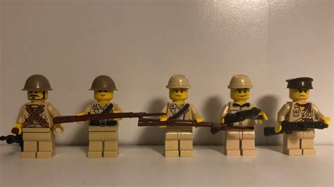 Lego Ww2 Japanese Soldier Minifigures Showcase Youtube