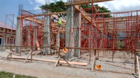 Proses Pemasangan Scaffolding Untuk Persiapan Pengecoran Dak Youtube