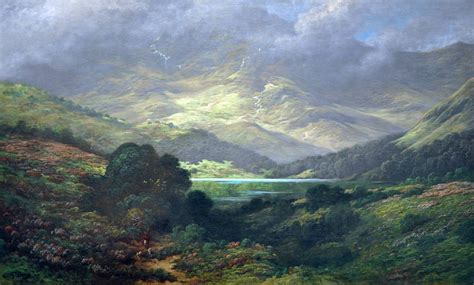 Scottish Highlands Gustave Doré Пейзажи Гюстав доре Живопись