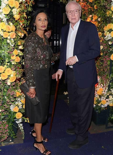 By nicole conner for mailonline. Michael Caine and wife Shakira visit Tramp nightclub where ...