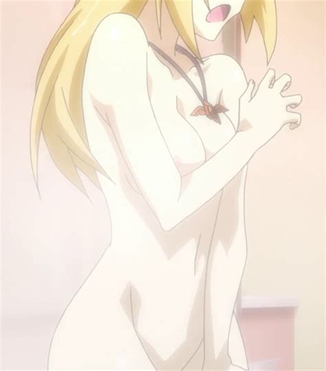 Rule 34 Accurate Art Style Bathroom Blonde Hair Breasts Charlotte Dunois Completely Naked