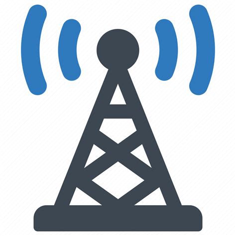 Communication Radio Tower Icon Download On Iconfinder