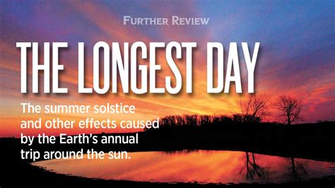 Further Review The Longest Day Of The Year The Spokesman Review