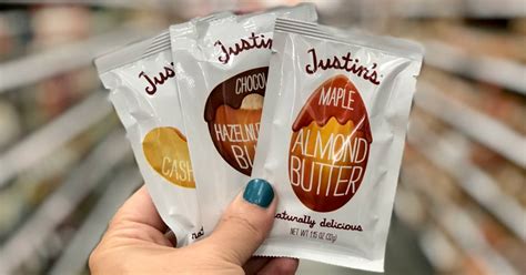 Justins Nut Butter Packets Only 50¢ After Cash Back At Target