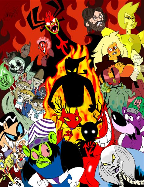 Cartoon Network Villains Tribute By Cowheaddanny On Deviantart