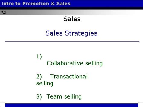 Lesson 7 3 Sales Strategies Skills Techniques Intro