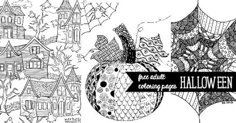 We have collected 40+ coloring page for adults halloween images of various designs for you to color. Free Halloween Adult Coloring Pages - U Create