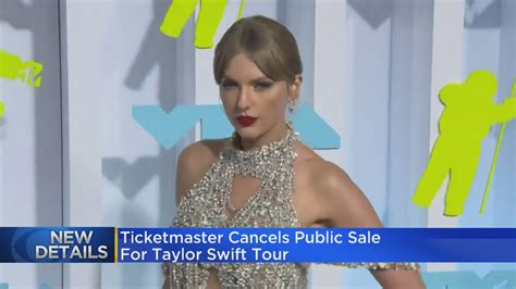 ticketmaster cancels public sale for taylor swift tour youtube