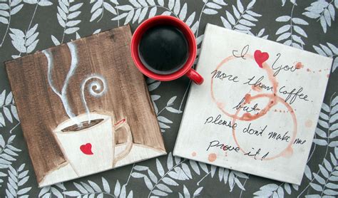 Coffee Love Pinots Palette Painting