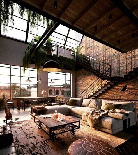 Cozy Loft By Oni Architects Industrial Style Bedroom Loft Interiors