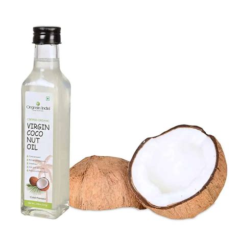 Best Organic Cold Pressed Virgin Coconut Oil Raw India 500