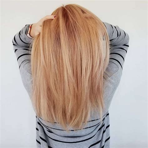 trends lifes light strawberry blonde ombre short hair