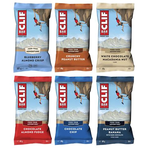 Clif Bar The Original Energy Bar Mixed Box Carbohydrate Protein Bar