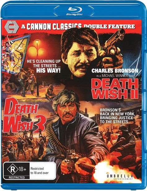 Death Wish Ii Death Wish 3 Charles Bronson Jd Cannon