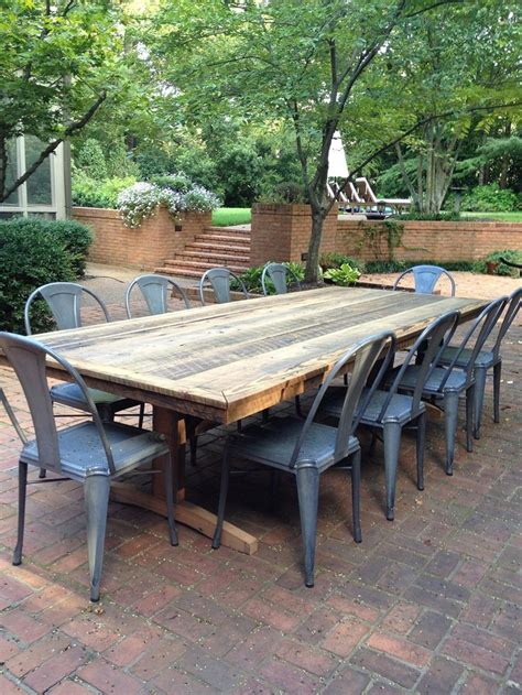 Diy pottery barn inspired farmhouse bed. Projects to Try | Rustic patio, Rustic patio furniture ...