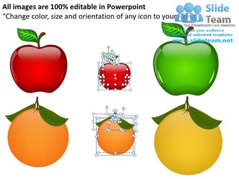 Oranges And Apples Powerpoint Presentation Slides Ppt Templates