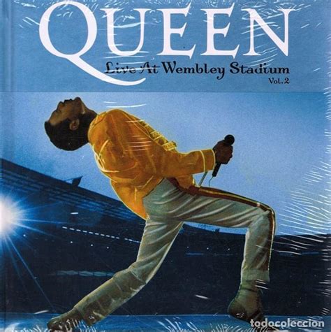 Queen live at wembley stadium, also referred to as queen live at wembley, queen at wembley, queen live at wembley '86, live at wembley and live at wembley '86, is a recording of a concert at the original wembley stadium, london. Queen ¨live at wembley stadium vol. 2¨(libro cd - Vendido ...