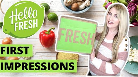 Hello Fresh First Impressions And Honest Review Youtube