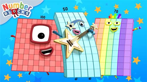 Big Numbers Counting To 100 Learn To Count 123 Maths For Kids