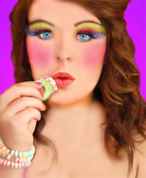 Candy Coated Makeup Fashion Photography Candy Girl Candy Fashion