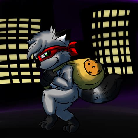 Bandit The Cookie Thief By Tigerslam On Deviantart