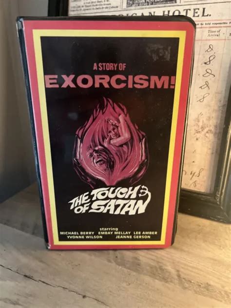 The Touch Of Satan Vhs Tape Horror King Of Video Original Release Mint Picclick