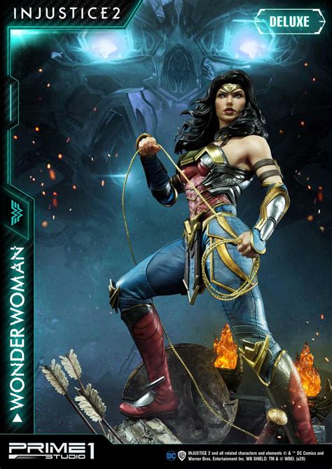 Wonder Woman From The Spectacular Fighting Game Injustice 2