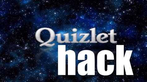 Quizlet Hack - YouTube